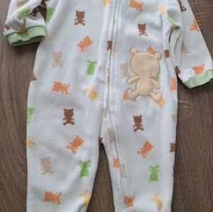 Rene Rofe Baby Infant Boy or Girl Unisex Microfleece Blanket Sleeper Pajamas